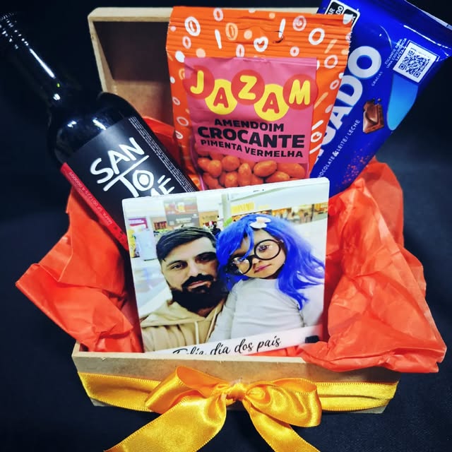 Kit presente personalizado para o pai